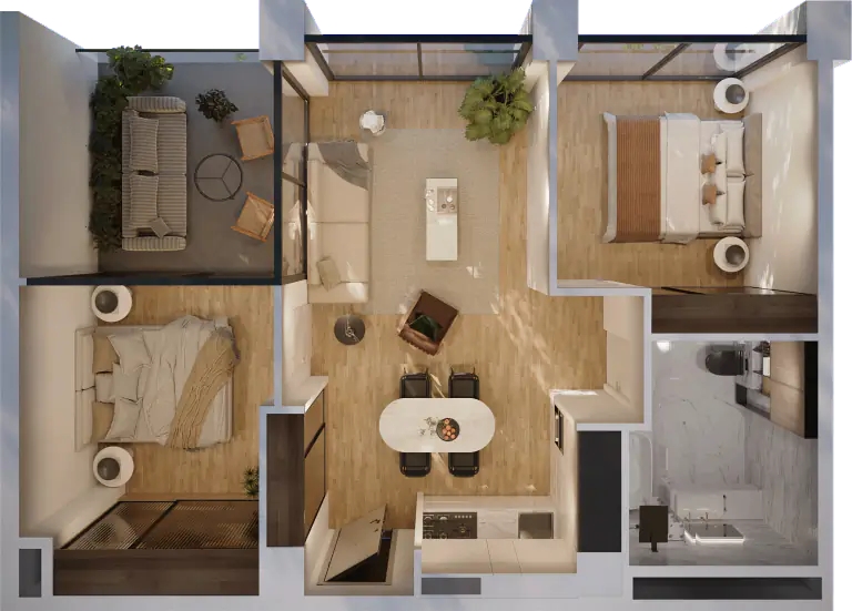 orsadzinebliani 77dan 77.1 kvadratulobit