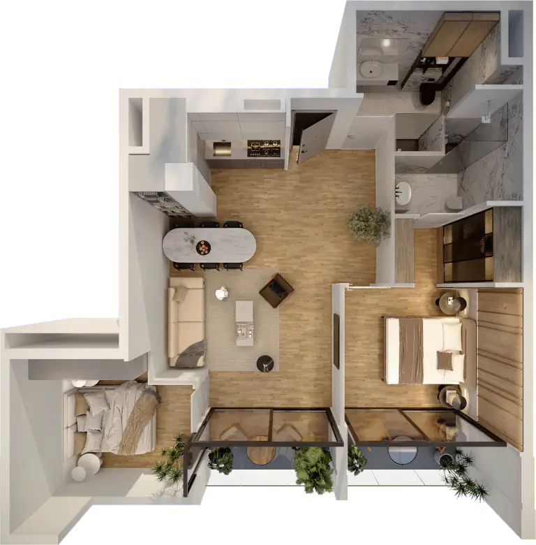 orsadzinebliani 80.3dan 85.5 kvadratulobit