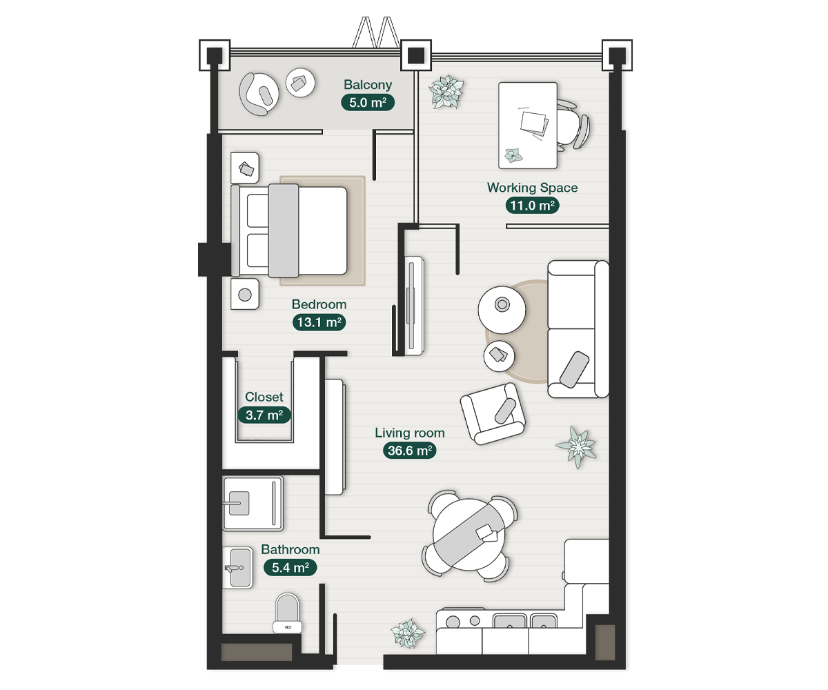 one-bedroom-residential-plan-zion-krtsanisi98