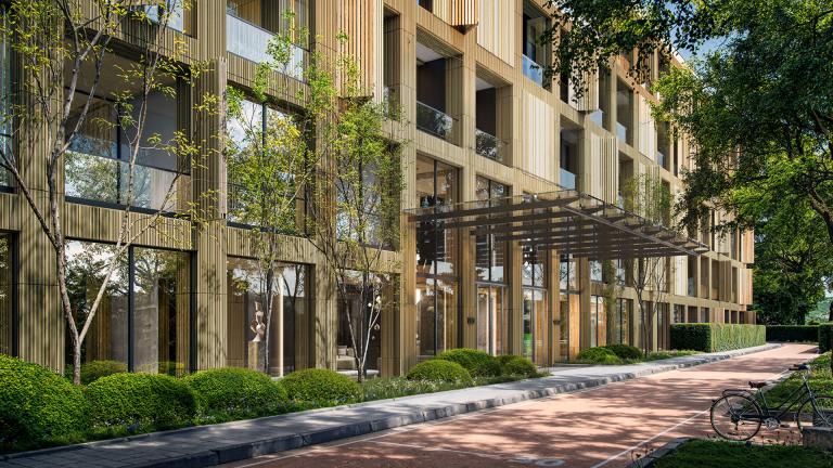 Luxury real estate project in diplomatic district