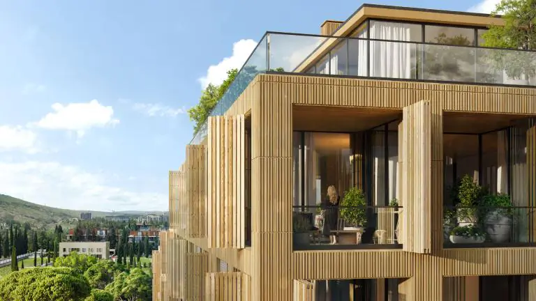 Luxury residential architecture in Krtsanisi
