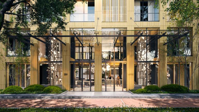 Premium living complex in Tbilisi diplomatic district