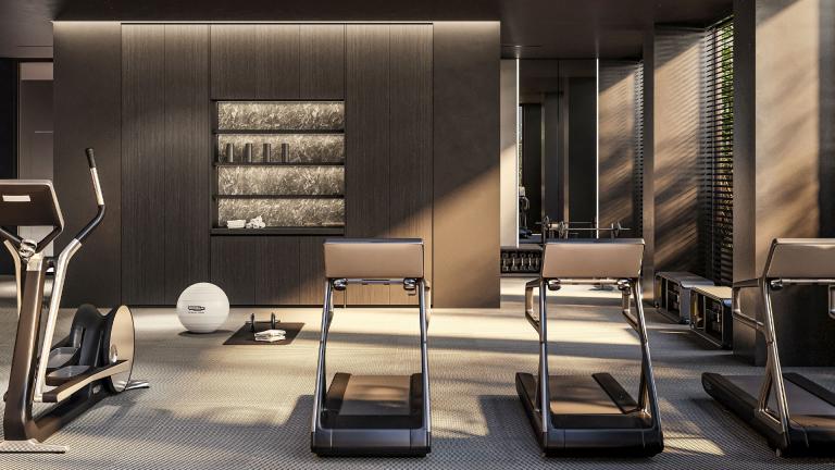 Private fitness area in Krtsanisi ZION