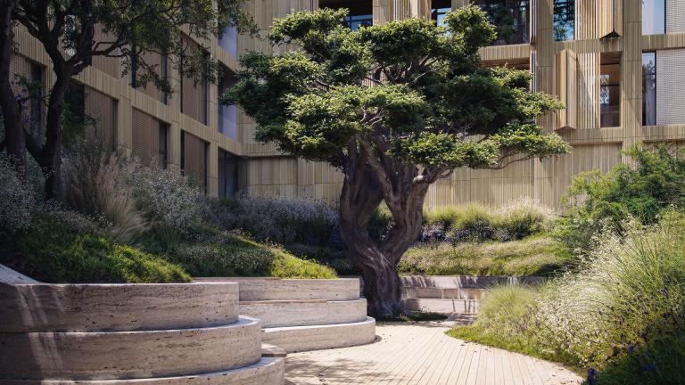 Premium outdoor space at ZION Premium Complex 