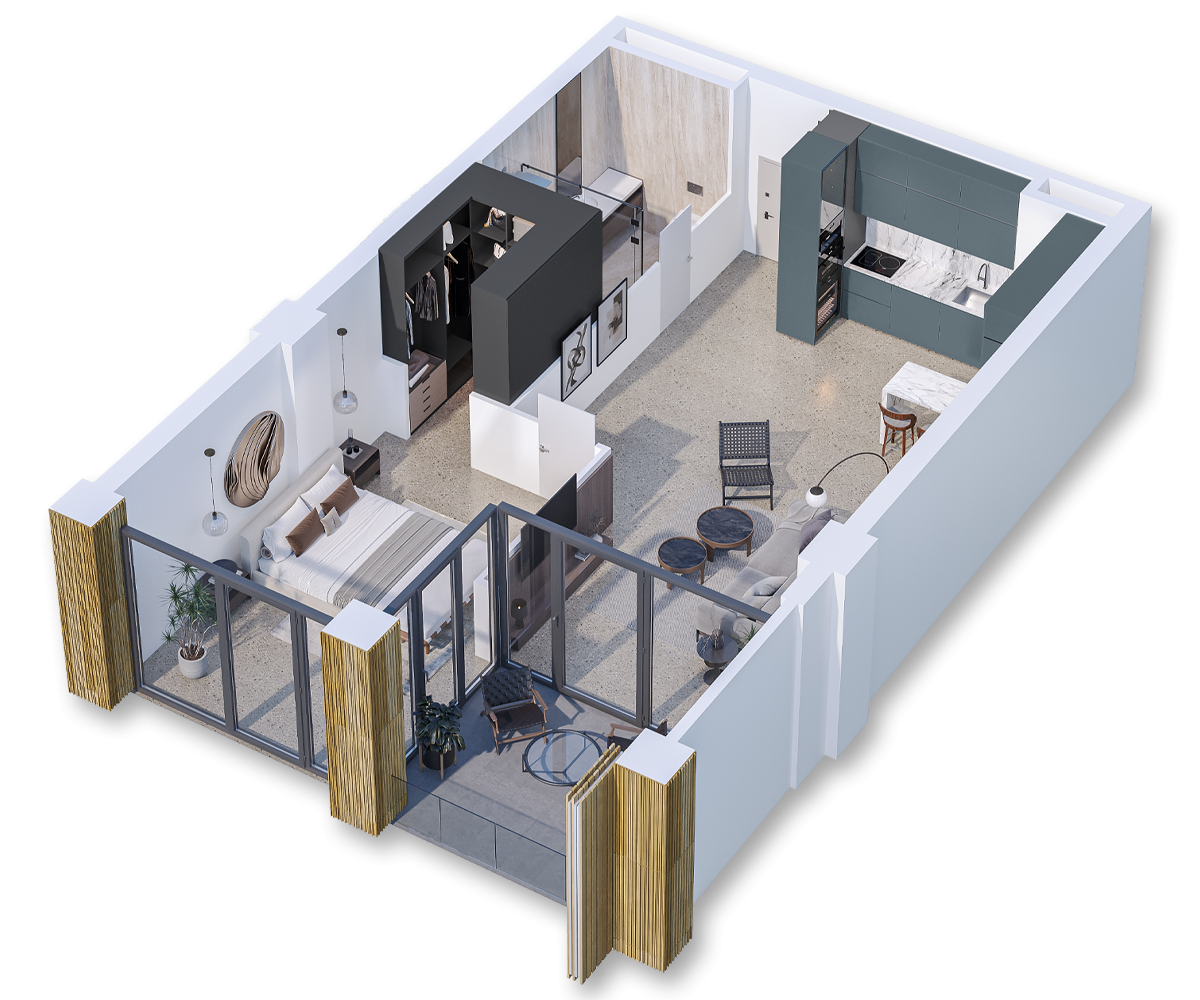 one bedroom premium apartment zion krtsanisi