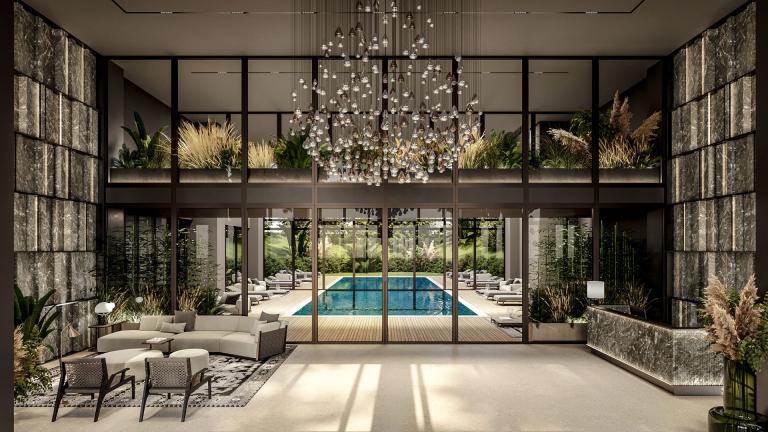 ZION Krtsanisi premium lobby render